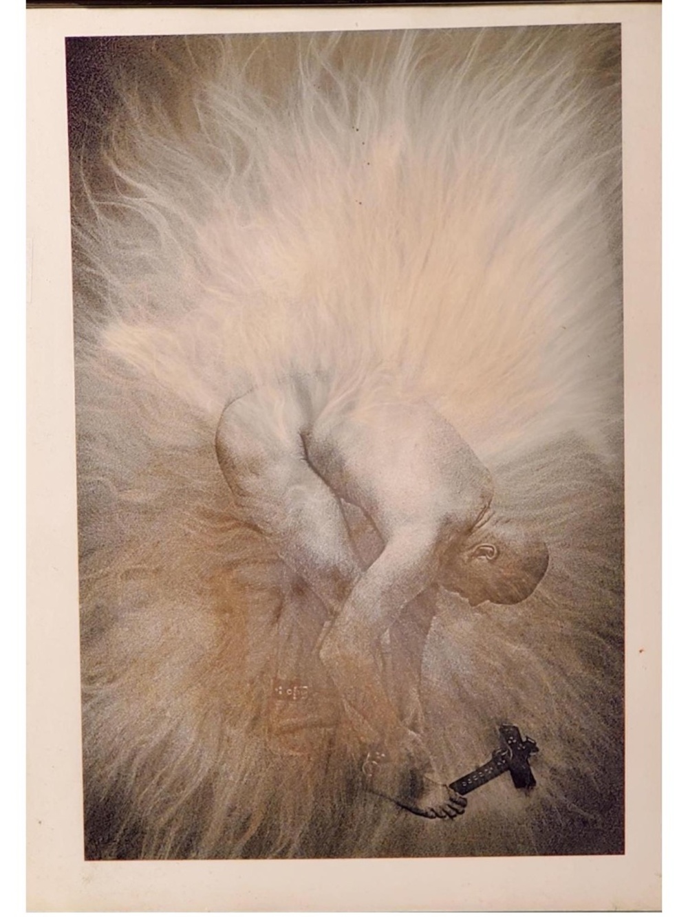 Putting on Armor II by Michael Farrar Print 10 x 8" Framed